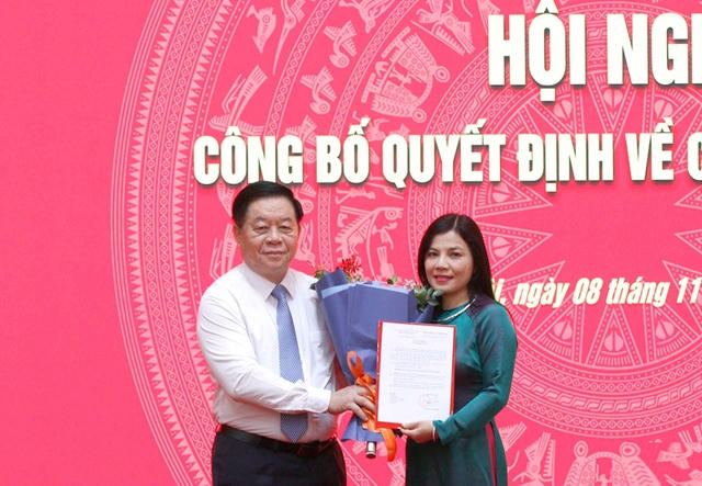 Ban Tuyên giáo Trung ương công bố Quyết định về công tác cán bộ