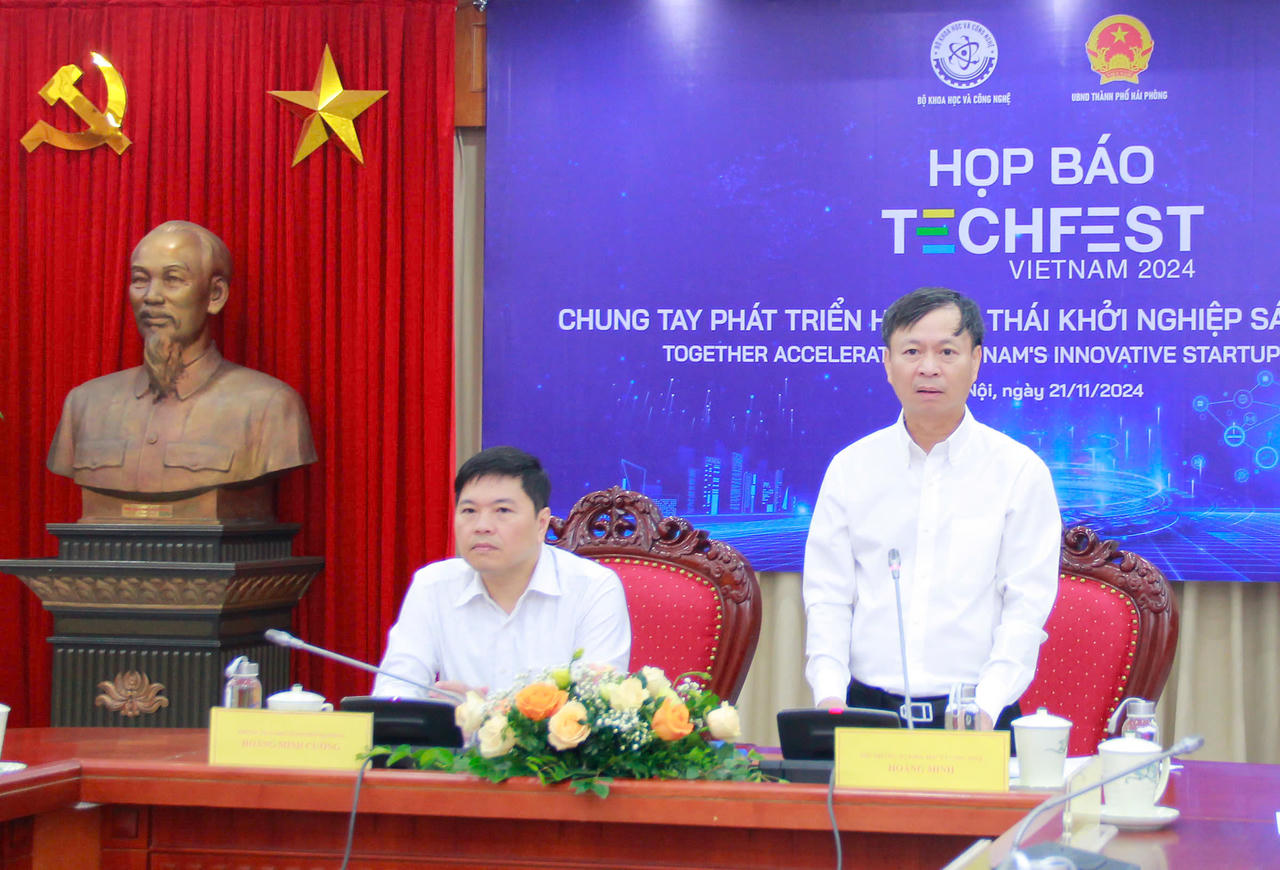 Ngày hội khởi nghiệp sáng tạo Việt Nam (TECHFEST) 2024: “Chung tay phát triển hệ sinh thái khởi nghiệp sáng tạo Việt Nam”