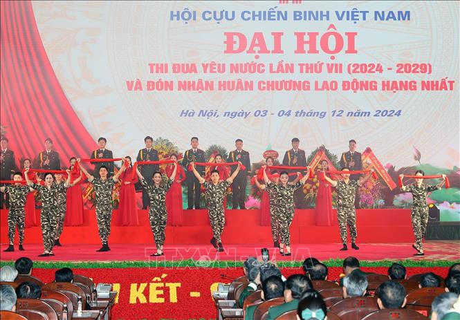 Tổng Bí thư Tô Lâm dự Đại hội thi đua yêu nước Hội Cựu chiến binh Việt Nam lần thứ VII