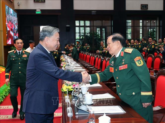 Tổng Bí thư Tô Lâm dự Đại hội thi đua yêu nước Hội Cựu chiến binh Việt Nam lần thứ VII