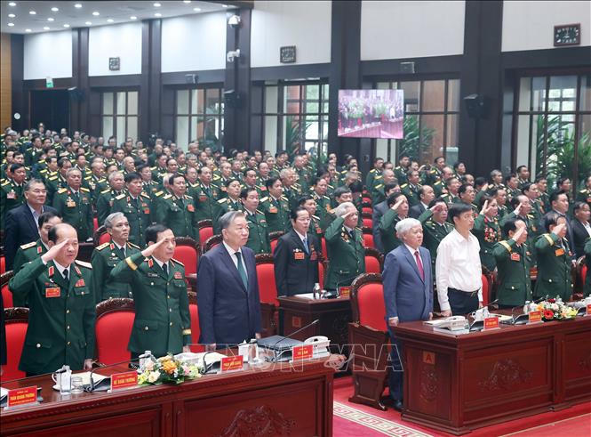 Tổng Bí thư Tô Lâm dự Đại hội thi đua yêu nước Hội Cựu chiến binh Việt Nam lần thứ VII