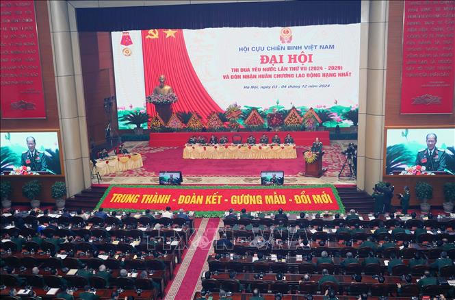 Tổng Bí thư Tô Lâm dự Đại hội thi đua yêu nước Hội Cựu chiến binh Việt Nam lần thứ VII