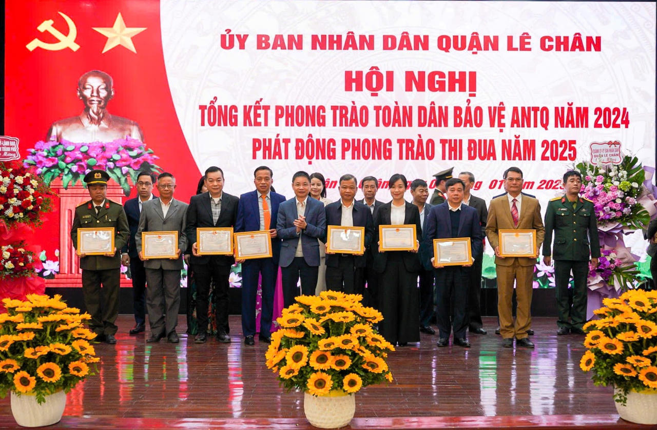 Nhiều mô hình hay trong công tác bảo vệ an ninh Tổ quốc tại quận Lê Chân