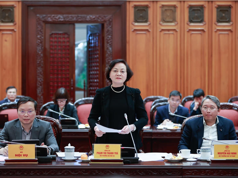 Thủ tướng: Lựa chọn phương án tối ưu nhất trong sắp xếp, tinh gọn bộ máy để báo cáo cấp có thẩm quyền