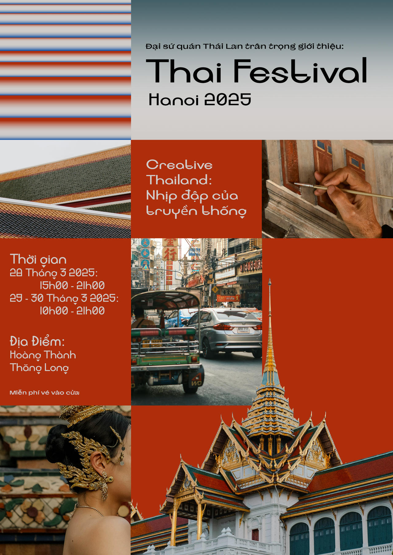 'Thai Festival: Nhịp đập của truyền thống' sắp diễn ra tại Hoàng Thành Thăng Long