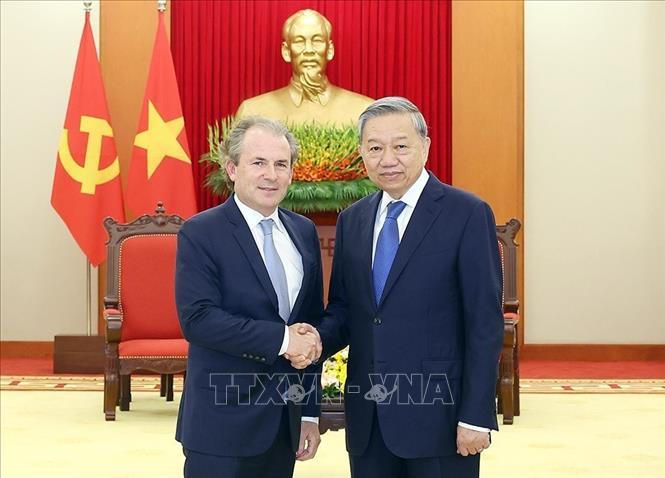 Tổng Bí thư Tô Lâm tiếp Giám đốc điều hành Tập đoàn Rosen Partners