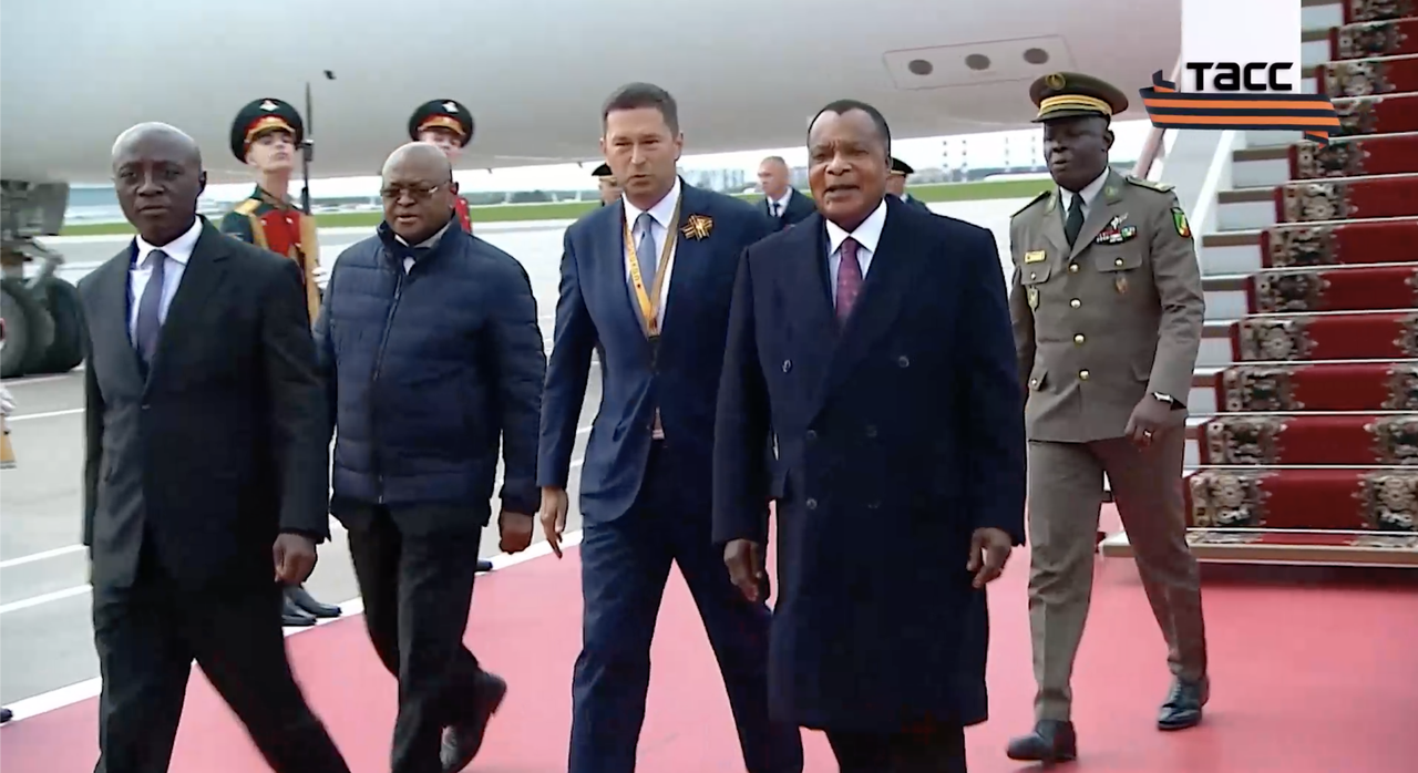 Hình ảnh lãnh đạo các nước tới Nga tham dự lễ kỷ niệm Ngày Chiến thắng