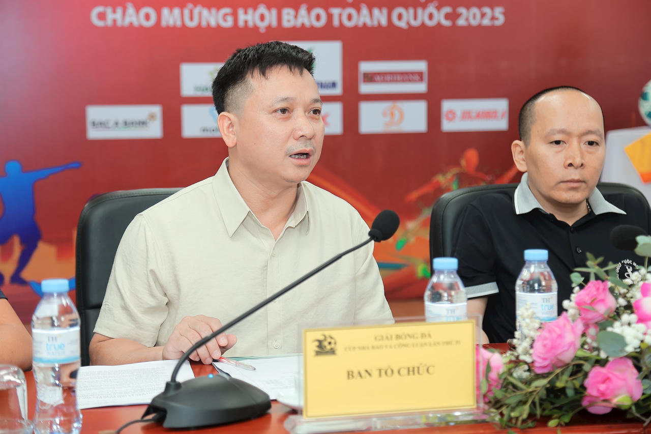 16 đội bóng tranh tài tại Giải bóng đá Cúp Báo Nhà báo và Công luận lần thứ IV năm 2025