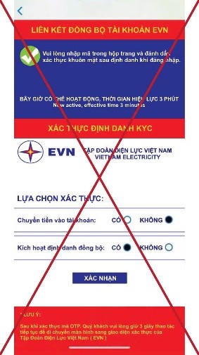 Người phụ nữ mất hơn 1 tỷ đồng vì cài đặt phần mềm điện lực giả mạo