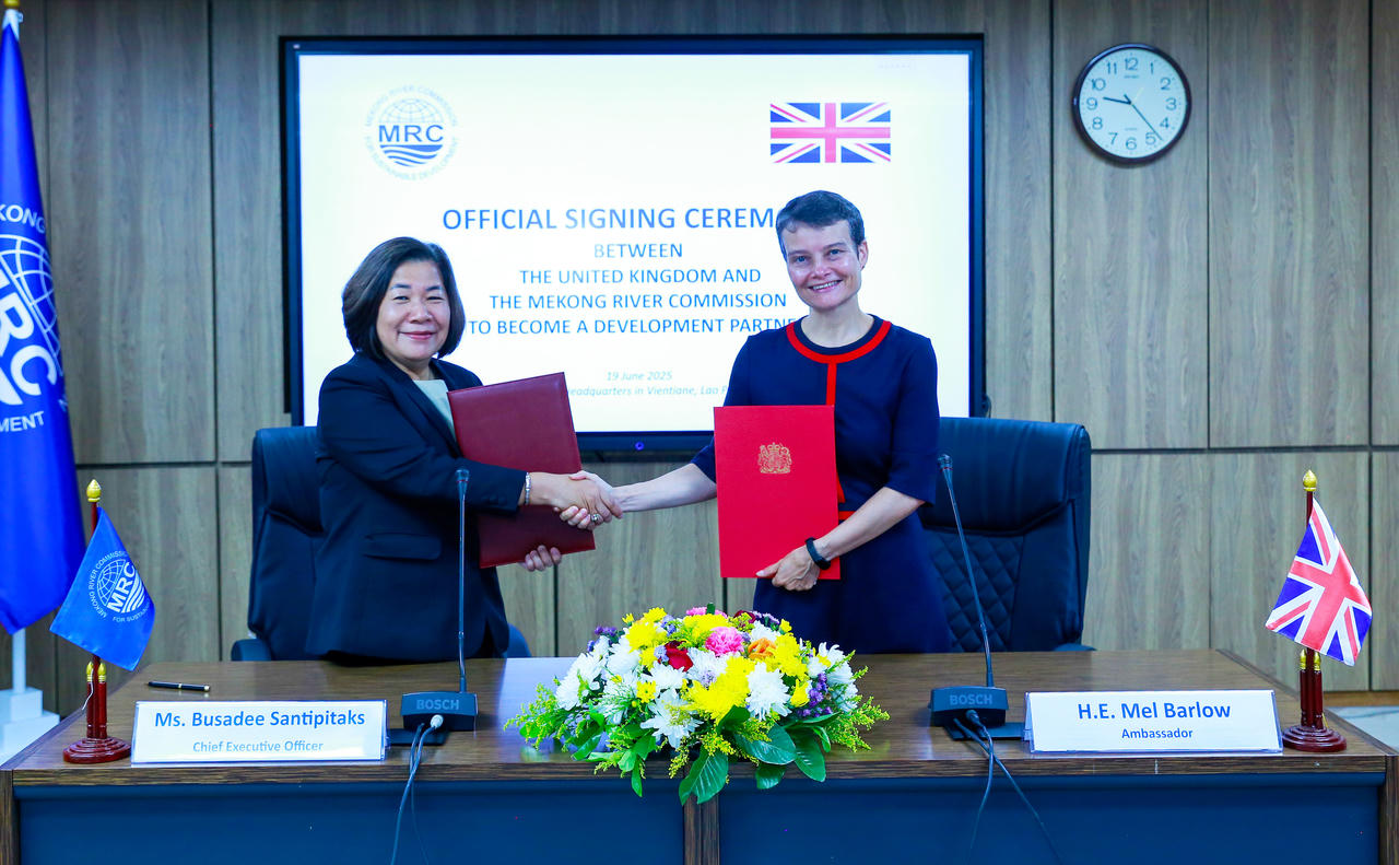 Vương quốc Anh trở thành Đối tác Phát triển của Ủy hội sông Mekong (MRC)