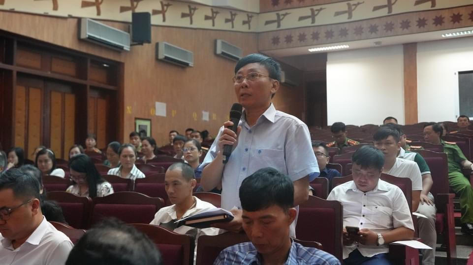 Công an tỉnh Cao Bằng tổ chức Hội nghị đối thoại trực tiếp với doanh nghiệp