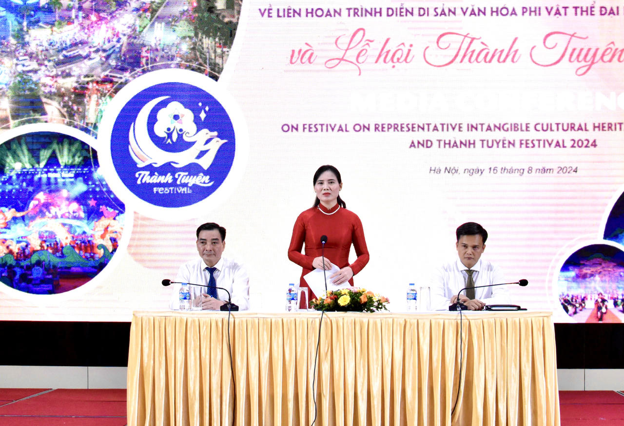 Lễ hội thành Tuyên 2024 với nhiều hoạt động trưng bày, biểu diễn văn hóa phong phú 