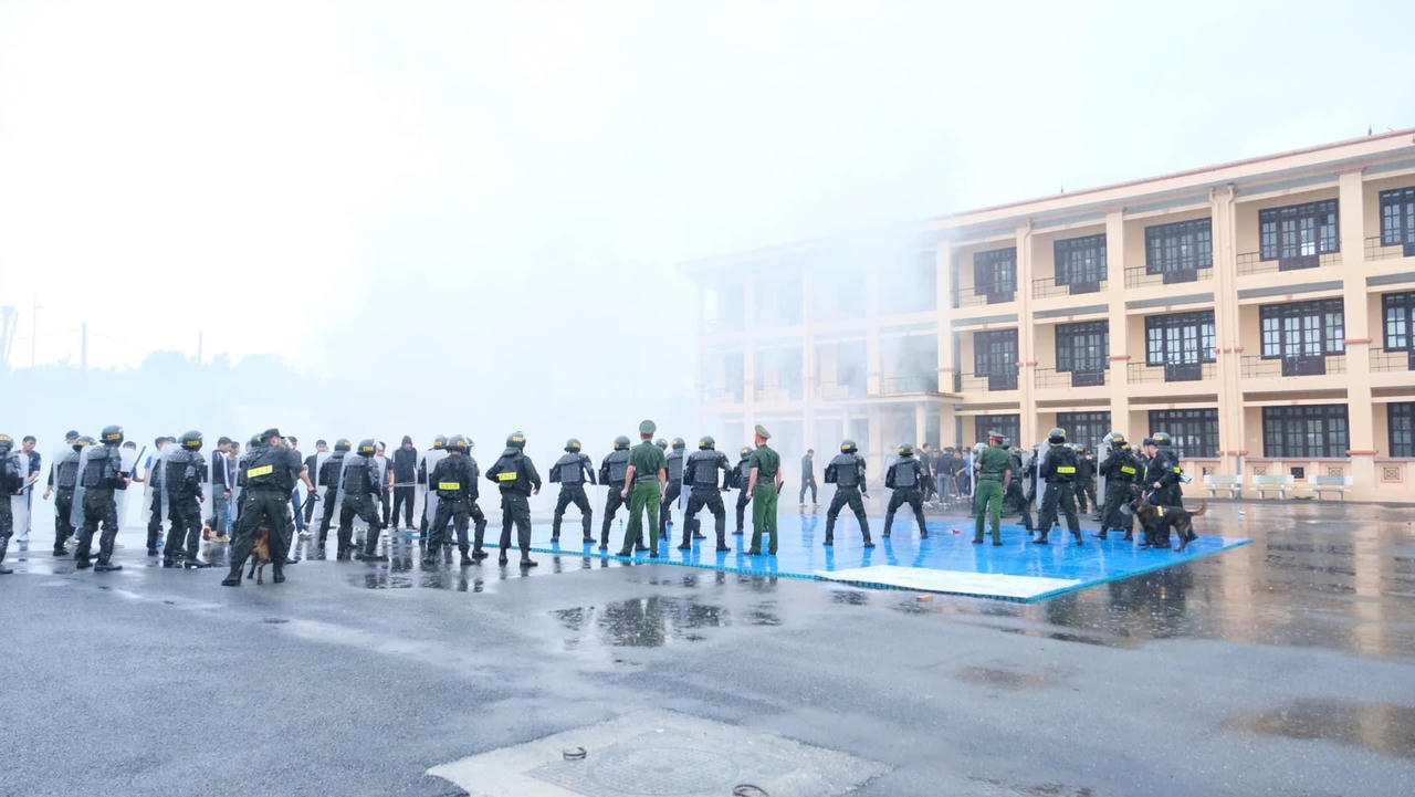 Diễn tập phương án phục vụ Hội nghị quốc tế UNESCO