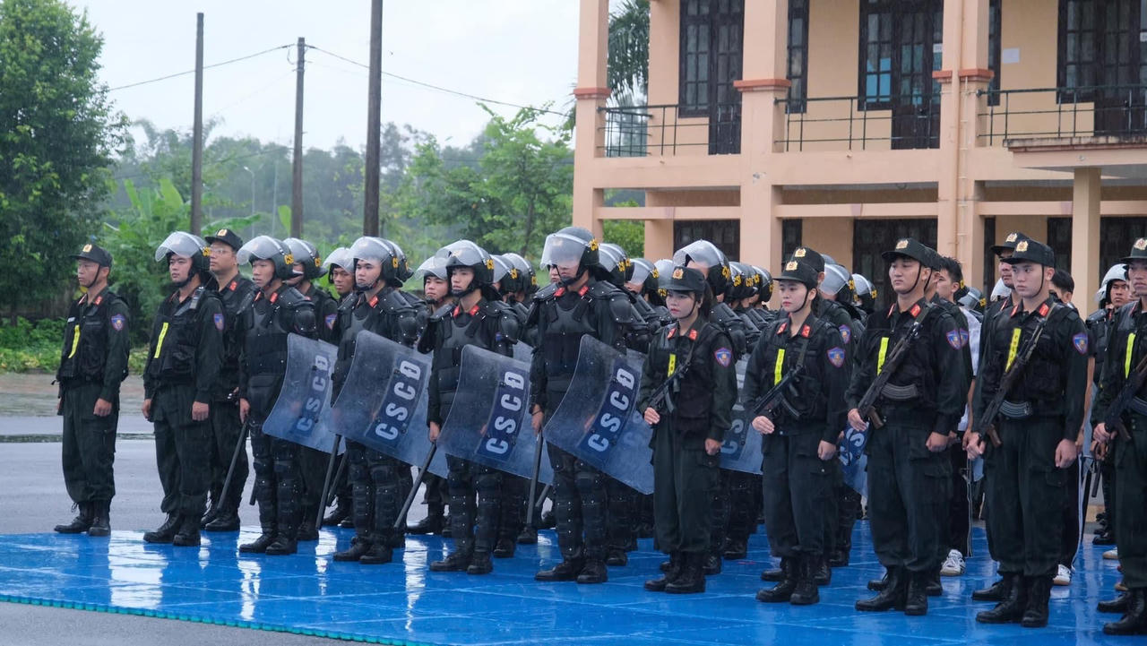 Diễn tập phương án phục vụ Hội nghị quốc tế UNESCO