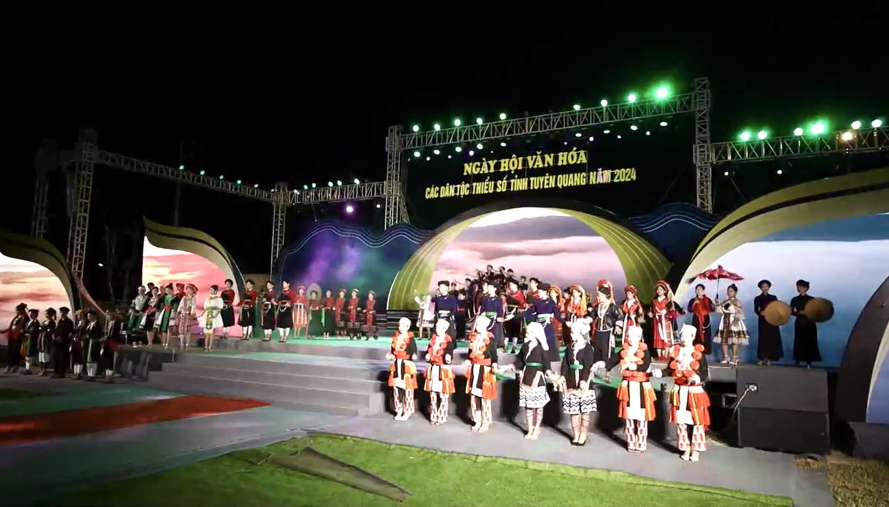 Khai mạc Ngày hội văn hóa các dân tộc thiểu số tỉnh Tuyên Quang 2024 