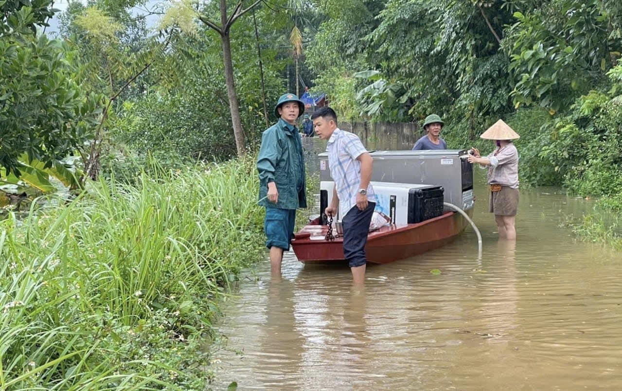 Tuyên Quang: Nước lũ sông Lô dâng cao, nhiều khu vực trên địa bàn bị ngập lụt 
