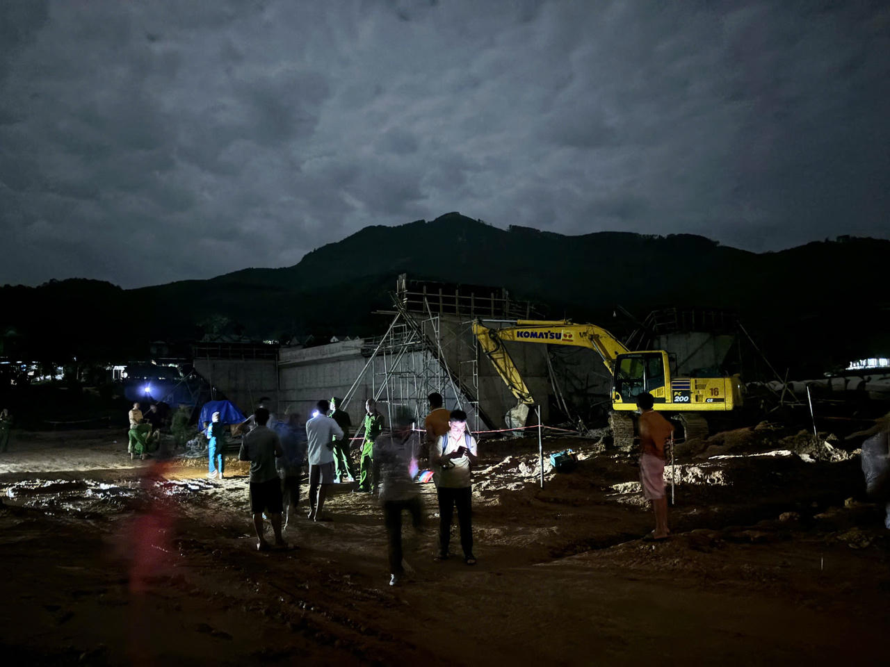 Sập giàn giáo hầm chui dự án cao tốc Hà Giang - Tuyên Quang, 1 công nhân tử vong