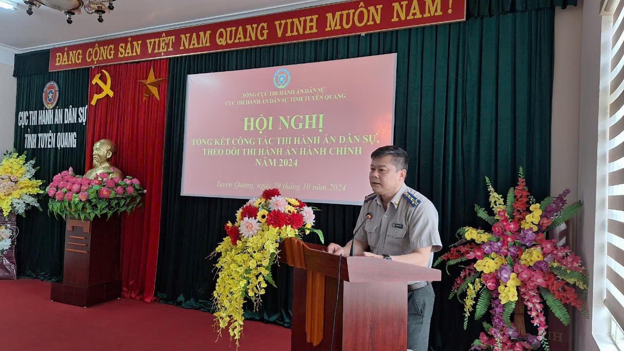 Cục THADS Tuyên Quang : Hoàn thành vượt mức các chỉ tiêu, nhiệm vụ được giao 