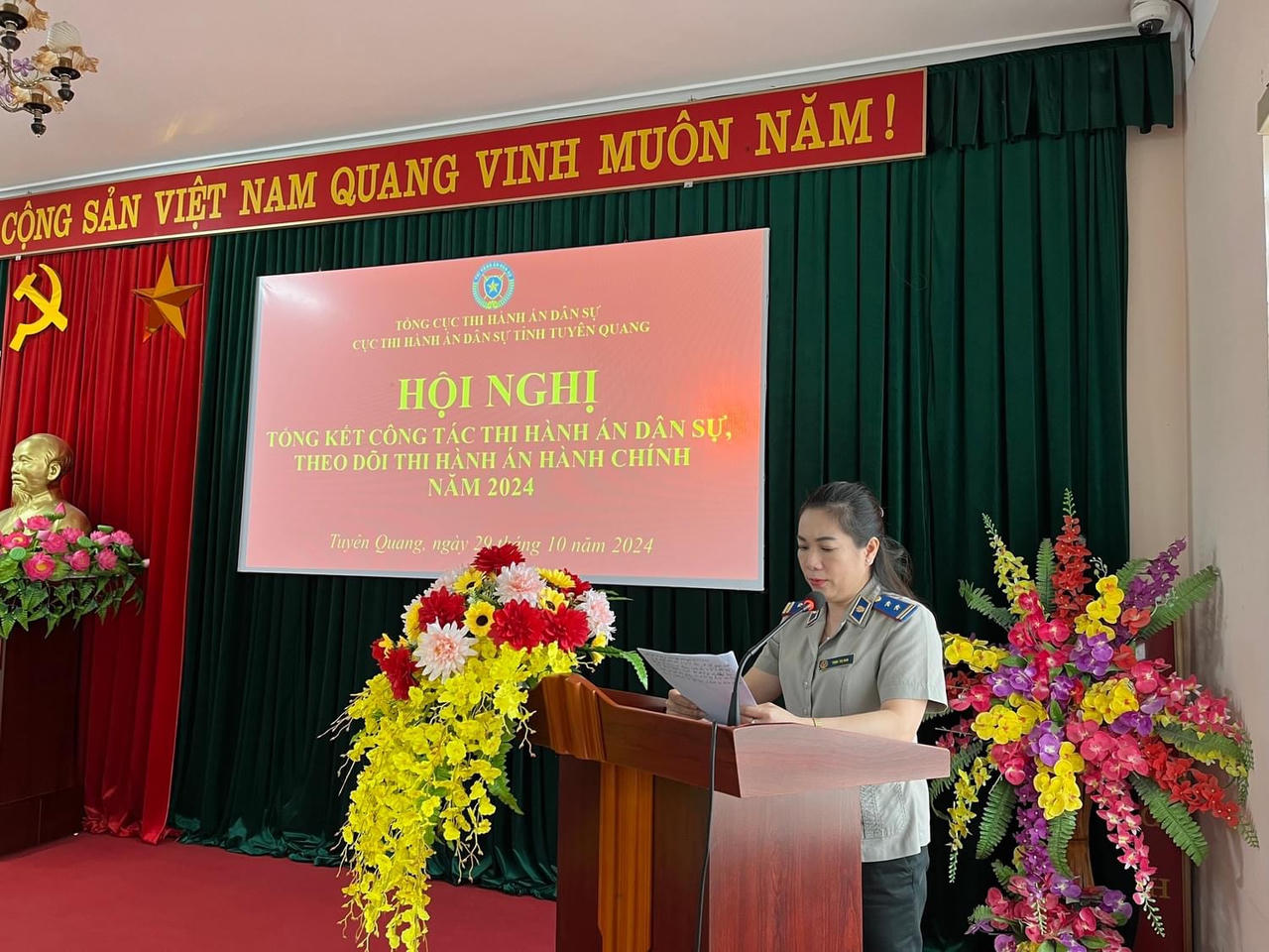 Cục THADS Tuyên Quang : Hoàn thành vượt mức các chỉ tiêu, nhiệm vụ được giao 