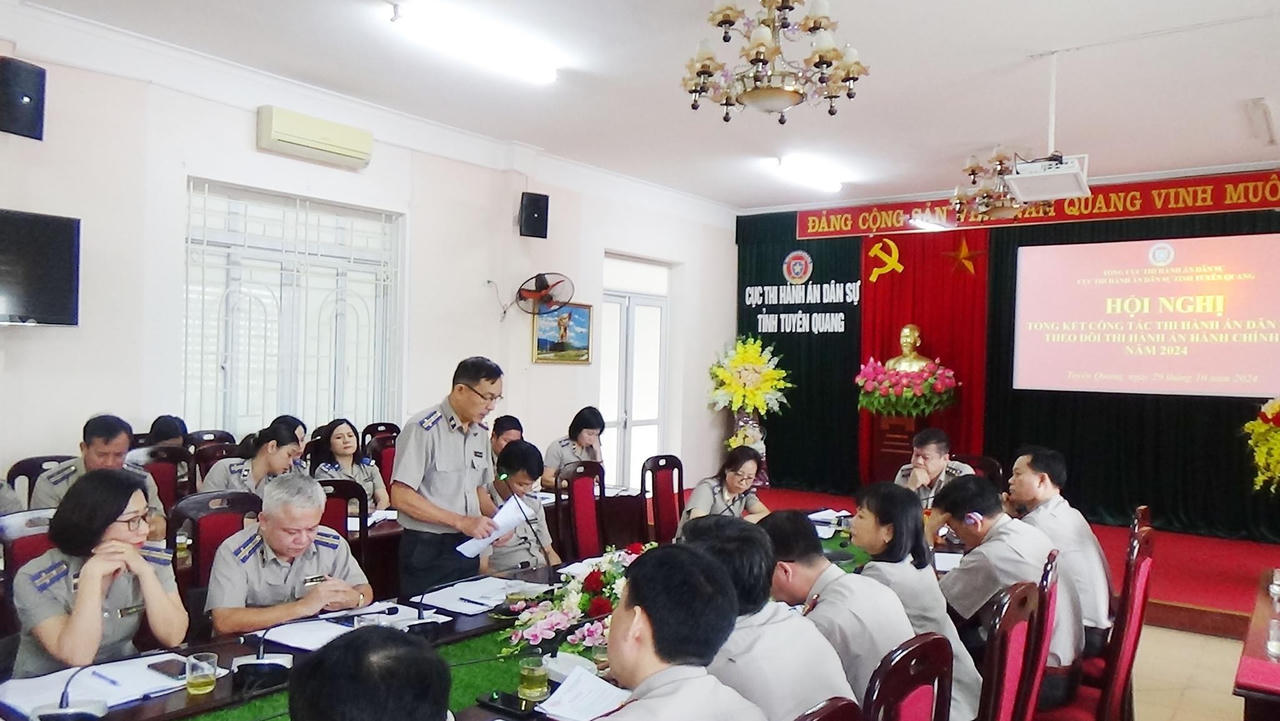 Cục THADS Tuyên Quang : Hoàn thành vượt mức các chỉ tiêu, nhiệm vụ được giao 