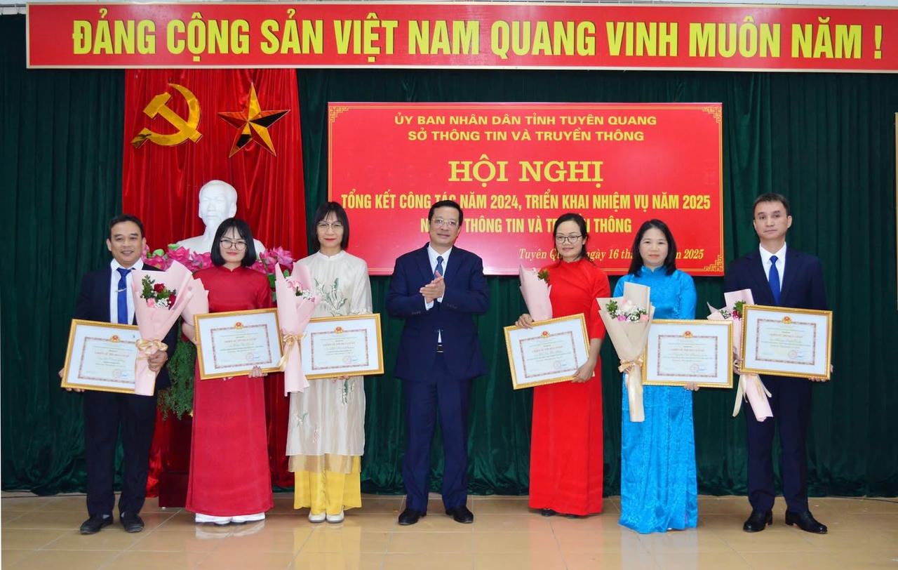 Sở Thông tin và Truyền thông tỉnh Tuyên Quang triển khai nhiệm vụ năm 2025 