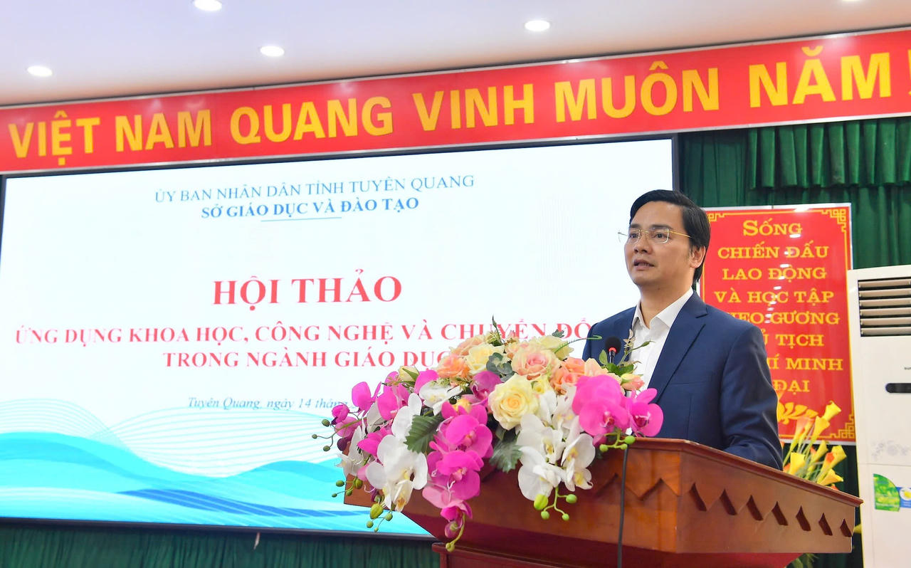 Tuyên Quang: Nỗ lực giúp giáo viên trở thành “người dẫn đường công nghệ” 