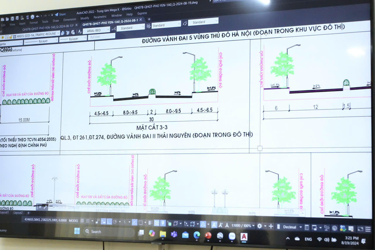 Phổ Yên (Thái Nguyên): Thống nhất giải pháp hệ thống đường giao thông trong đô thị