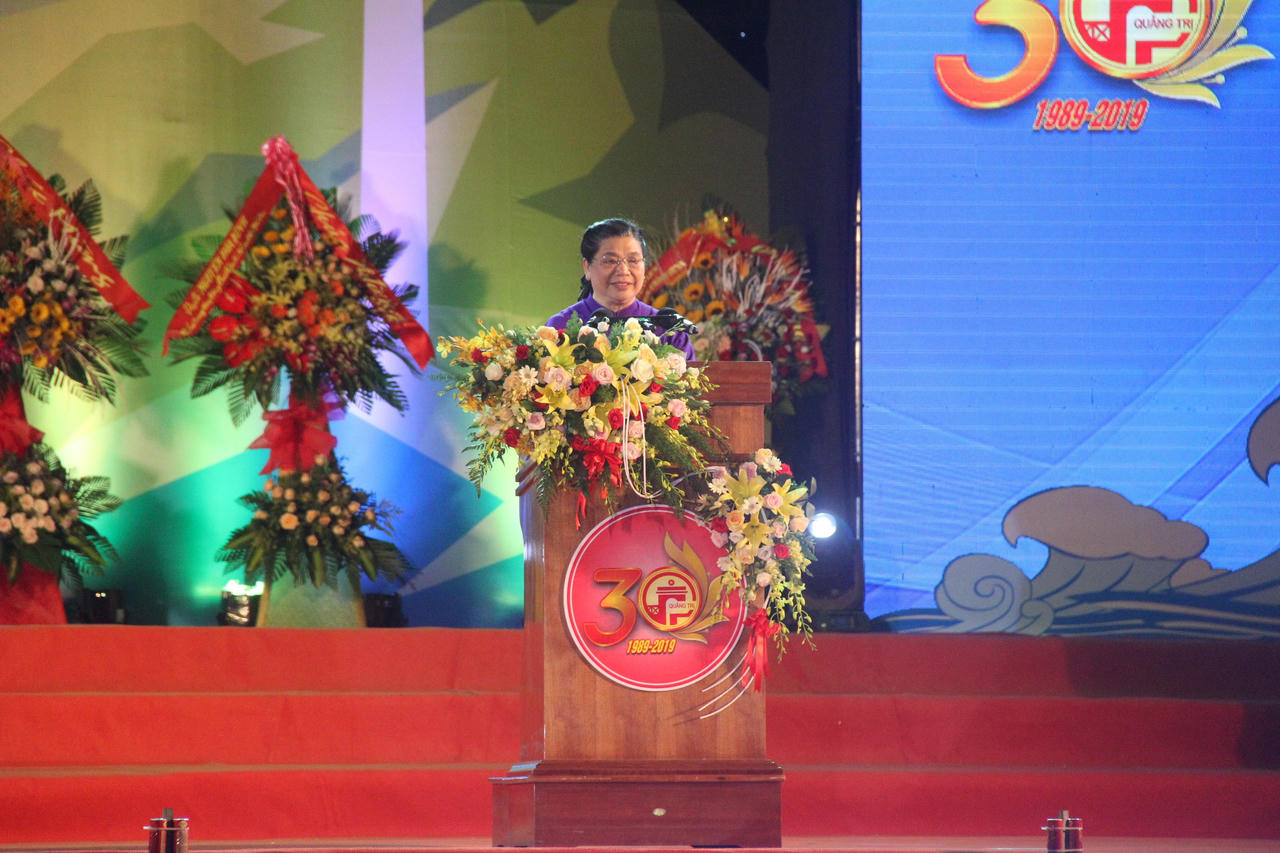 Quảng Trị đón Huân chương độc lập hạng nhất dịp kỷ niệm 30 năm thành lập tỉnh