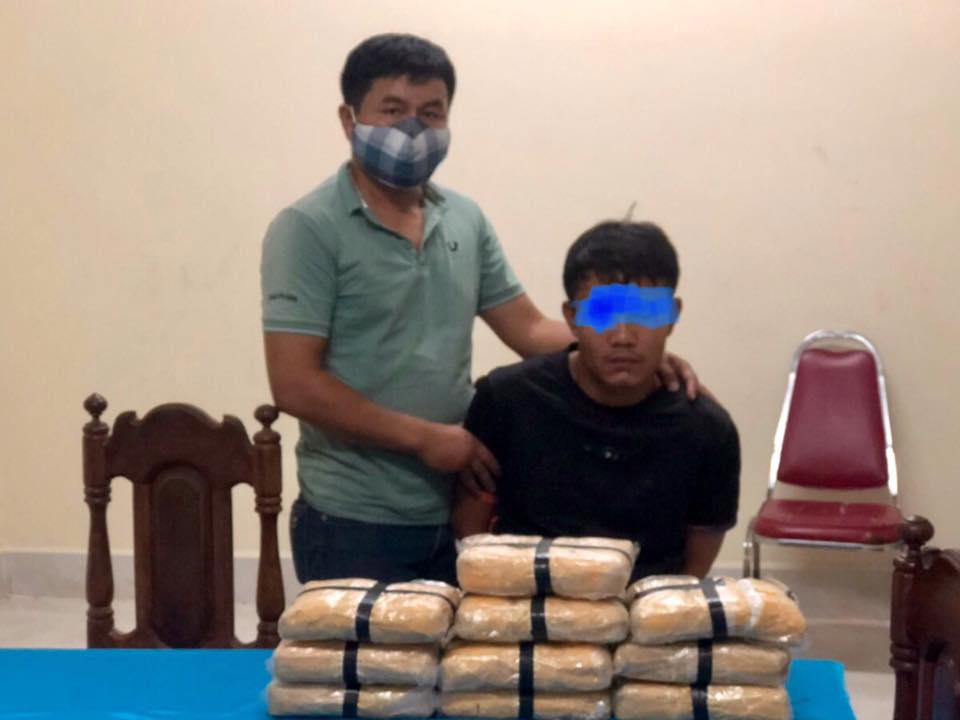 Bắt đối tượng vận chuyển lượng ma túy 'khủng' tại Quảng Trị