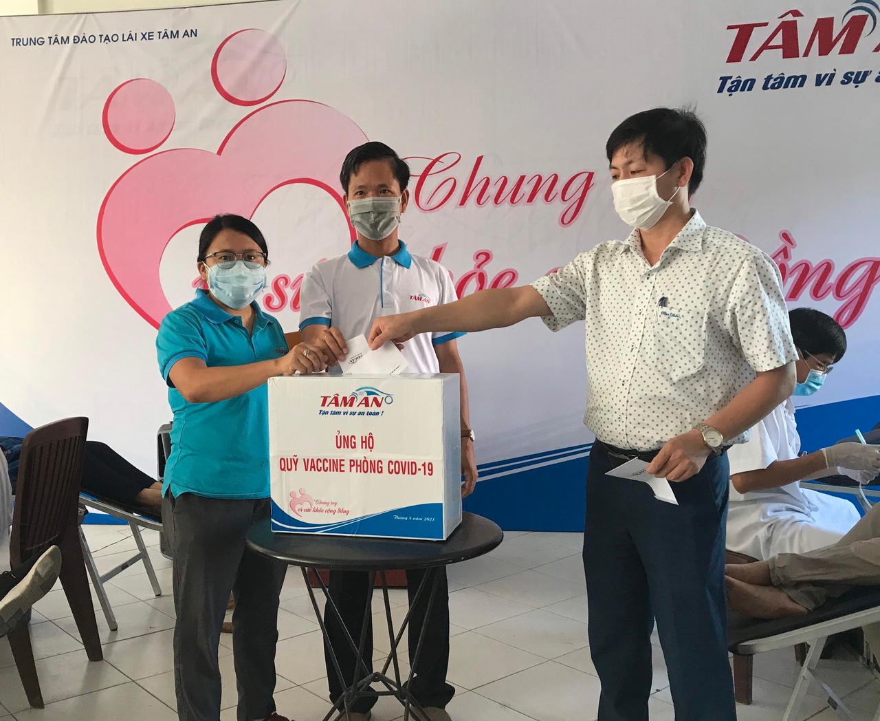 Trung tâm đào tạo lái xe Tâm An “Chung tay vì sức khoẻ cộng đồng”
