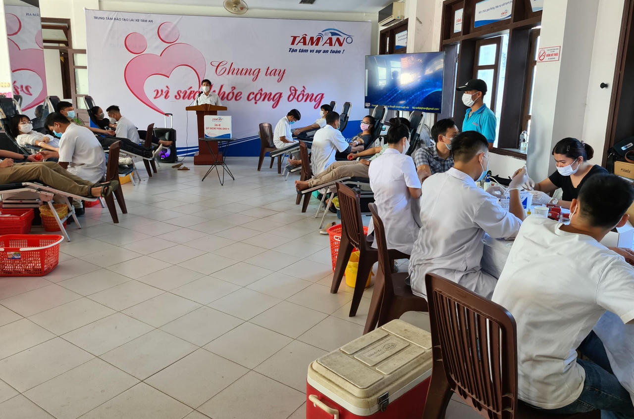 Trung tâm đào tạo lái xe Tâm An “Chung tay vì sức khoẻ cộng đồng”