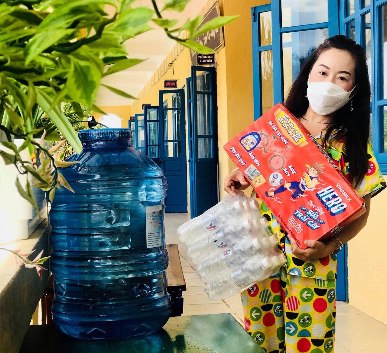 Cuộc sống bên trong khu cách ly của 66 học sinh F1 ở Huế