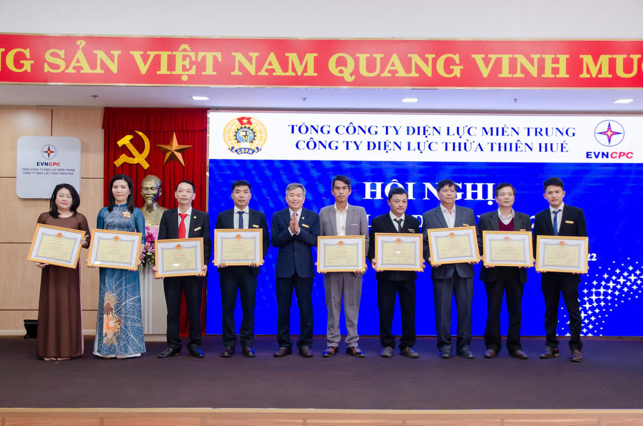 Công ty điện lực Thừa Thiên Huế đạt nhiều thành tích nổi bật trong năm 2022 