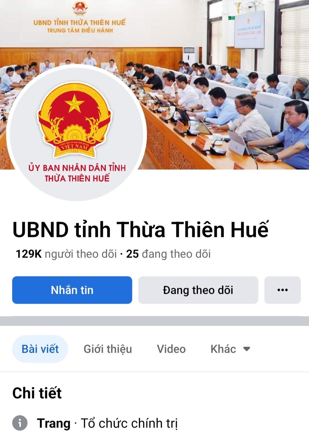 Cổng Thông tin điện tử Thừa Thiên Huế có số lượt truy cập nhiều nhất các địa phương