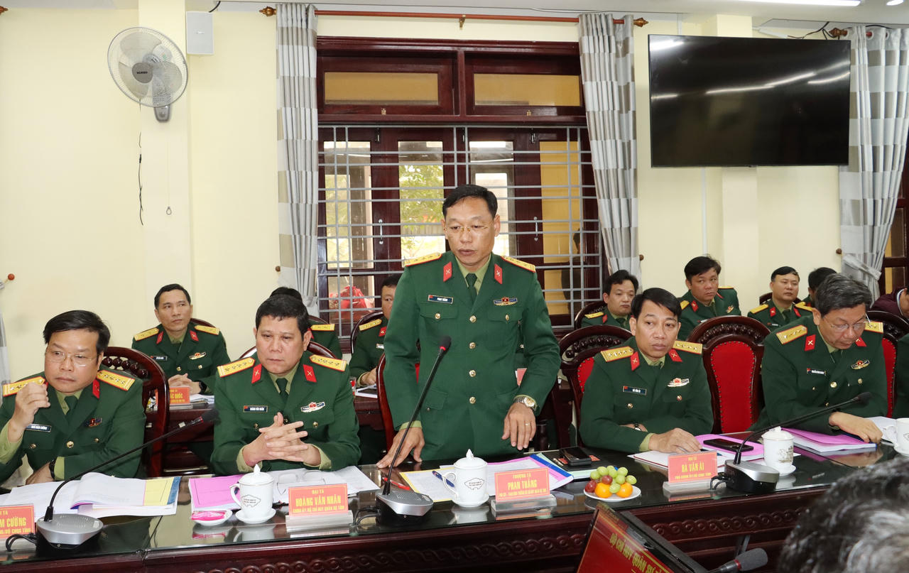 Thượng tá Phan Thắng phụ trách Chỉ huy trưởng Bộ Chỉ huy Quân sự tỉnh Thừa Thiên Huế