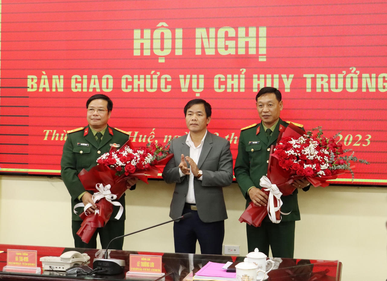 Thượng tá Phan Thắng phụ trách Chỉ huy trưởng Bộ Chỉ huy Quân sự tỉnh Thừa Thiên Huế