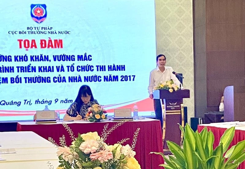 Toạ đàm 5 năm triển khai thi hành Luật Trách nhiệm bồi thường của nhà nước tại Quảng Trị