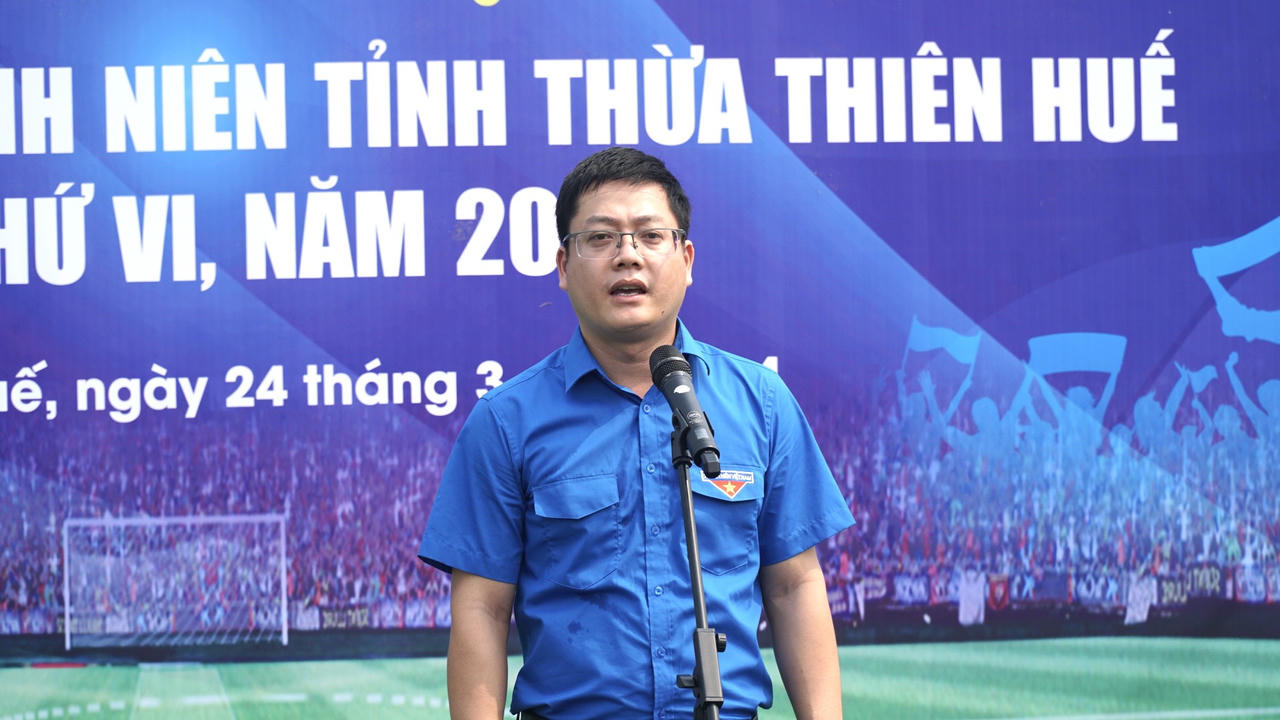 Sôi động giải bóng đá Thanh niên tỉnh Thừa Thiên Huế năm 2024