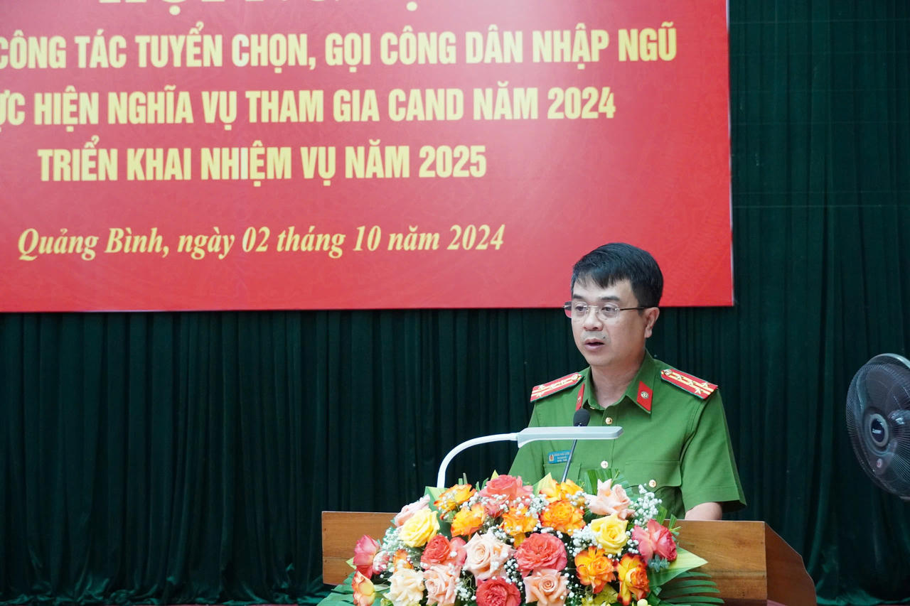 Quảng Bình làm tốt công tác giao nhận quân và chính sách hậu phương quân đội