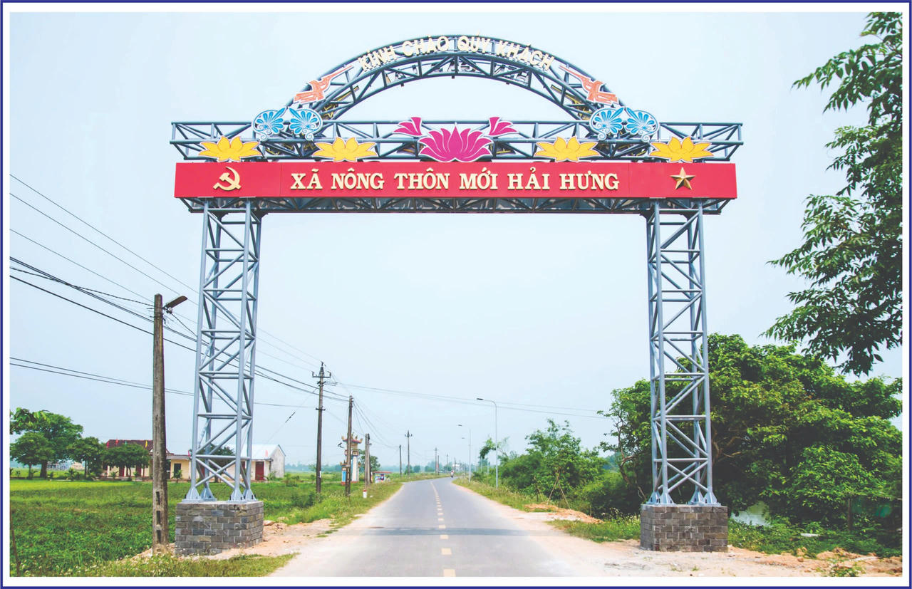 Ngân hàng Chính sách Xã hội huyện Hải Lăng là “đòn bẩy” tiếp sức xây dựng nông thôn mới