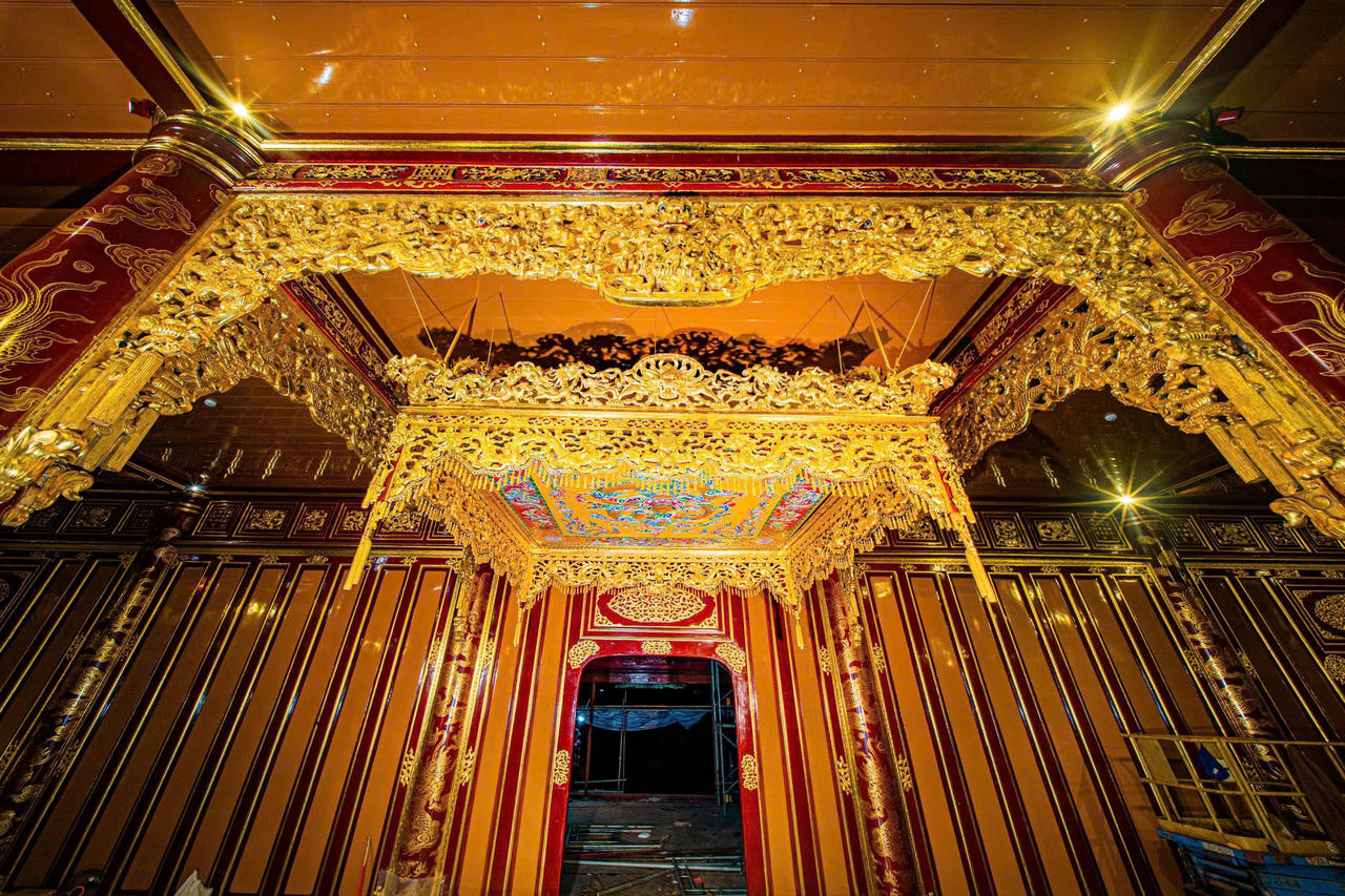 Diện mạo uy nghi, lộng lẫy tại nơi đăng quang của 13 vị vua triều Nguyễn sau trùng tu