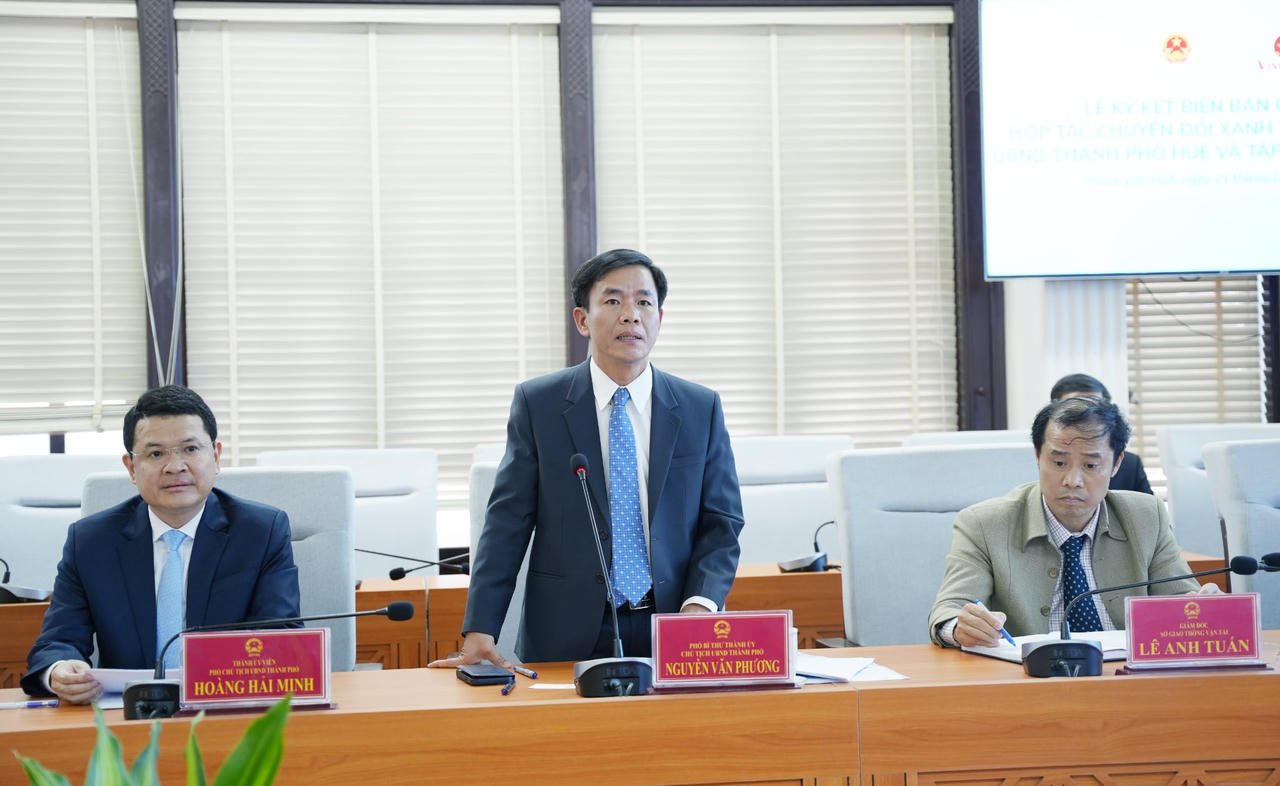 Vingroup đồng hành cùng Huế trong việc chuyển đổi xanh, phát triển bền vững