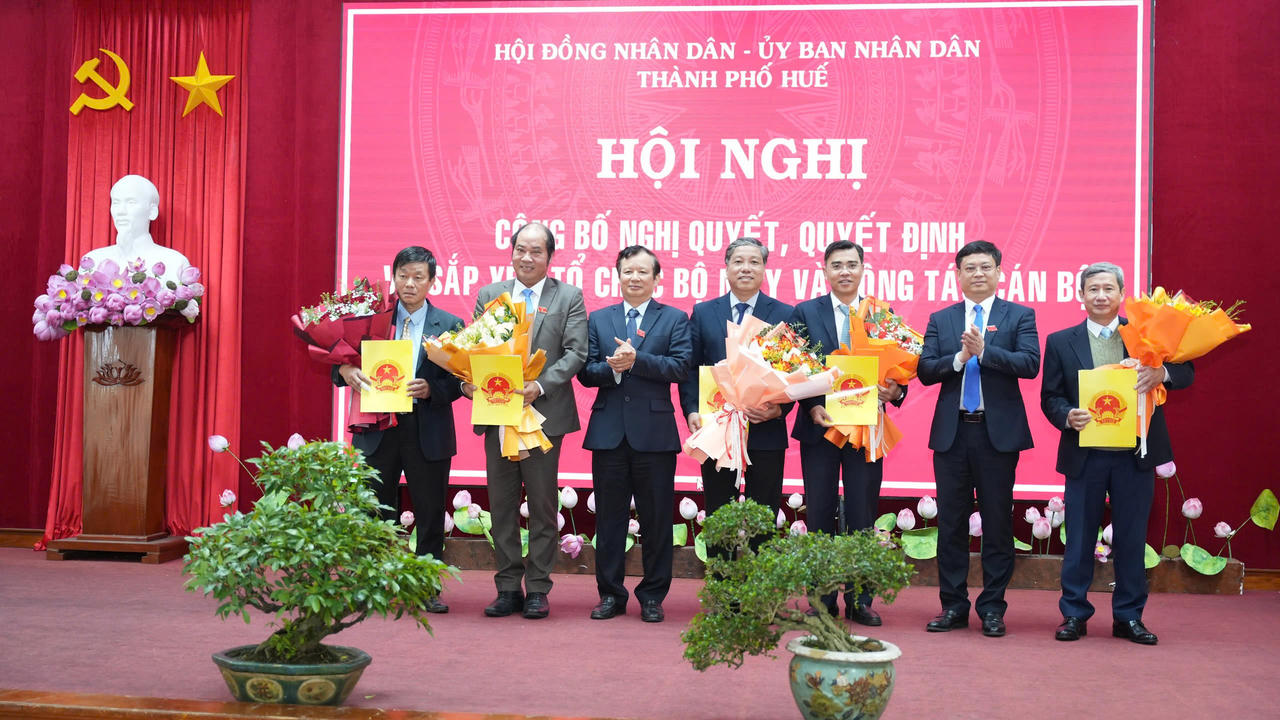 TP Huế có thêm 1 Phó Chủ tịch