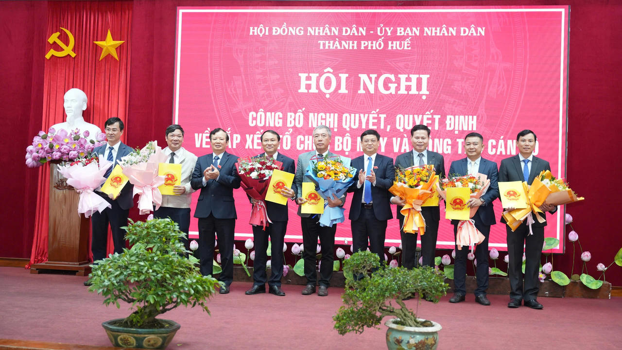 TP Huế có thêm 1 Phó Chủ tịch