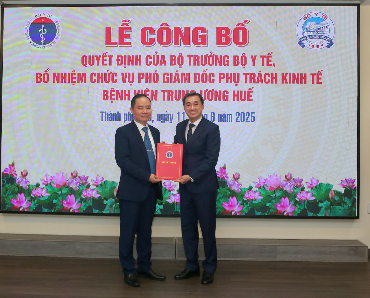 Bệnh viện Trung ương Huế có Phó Giám đốc phụ trách kinh tế