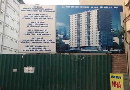 Chung cư Petromanning úp mở “tái khởi công” để làm gì?