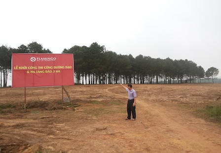 Một công dân đề nghị khởi tố hình sự chủ đầu tư Flamingo Đại Lải 