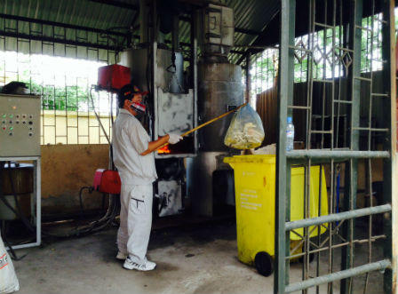   “Giải oan”cho lò đốt rác thải y tế