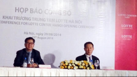 Công bố khai trương Lotte Center Hà Nội