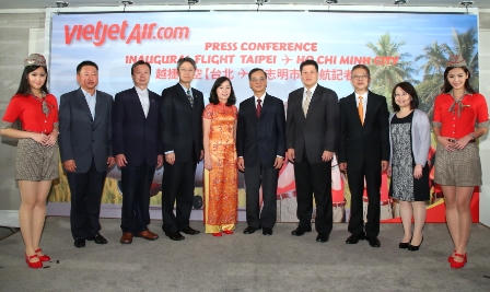 Vietjet mở đường bay tới Đài Bắc